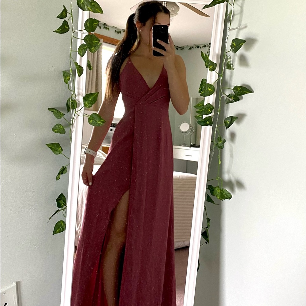 levkoff size 2 mauve formal prom wedding dance dress